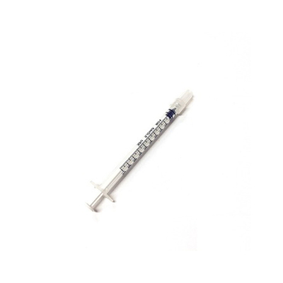 Syringe 1cc Luer Lock Pk/100 Plastic Calibrated Non-Sterile
