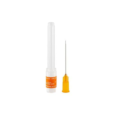 Endodontic Needles 23 ga x 1-1/4" (25) Orange (Monoject)
