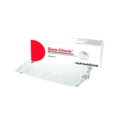 Sure-Check Sterilization Pouches 5.25"x6.5", 200/Box