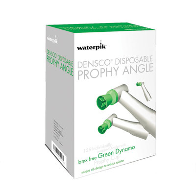 Prophy Angles Disposable W/ Green Firm Cup (125)