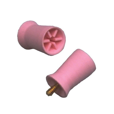 Prophy Cups Screw Type Pedo Ribbed Soft Hot Pink Unscented – Non-latex (144)