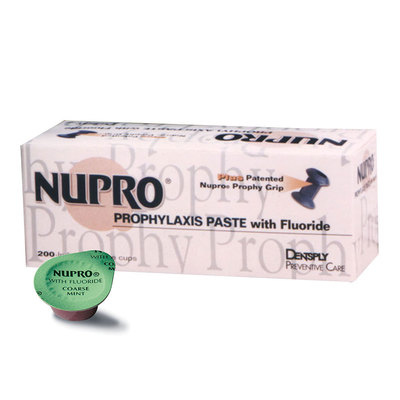 Nupro Cups Coarse/Mint (200) Prophy Paste With Fluoride