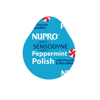 Nupro Sensodyne Medium/Coarse Peppermint Pk/100 Cups