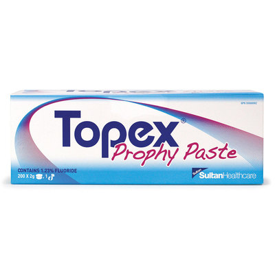 Topex Assorted Medium Box/200 Prophy Paste