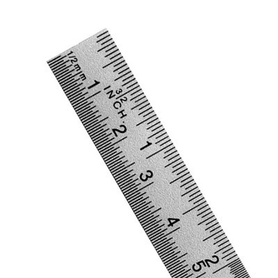 Ruler 6-Inch Stainless Steel 