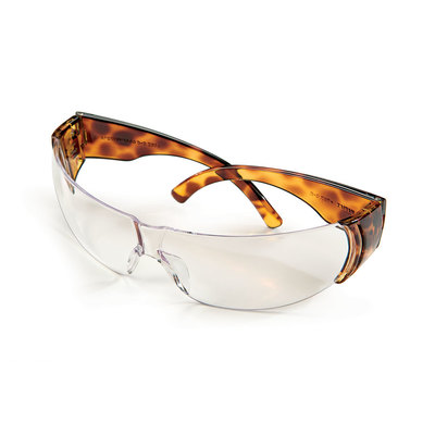 Glasses Tortoise Shell Clear Lens