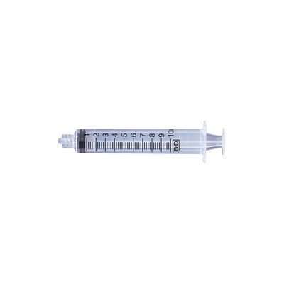 Syringe Only 10cc Plastipak #302995 Luer-Lok Tip Bx/200