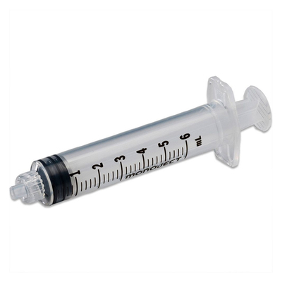 Syringe Only 6cc Luer Lock 50/Bx (Monoject)
