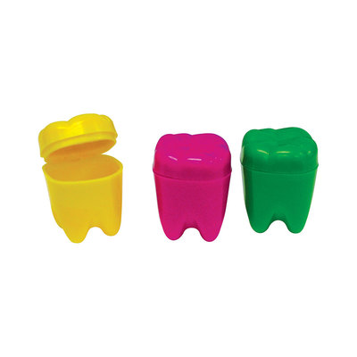 Tooth Shaped Tooth Savers Assorted Pk/72