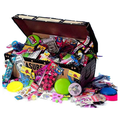 Treasure Chest With 200 Toys