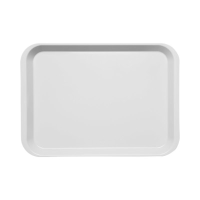 Tray Flat Size B White B-lok Sterilizable - No Dry Heat