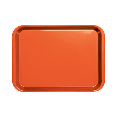Tray Flat B-Lok Neon Orange Sterilizable - No Dry Heat