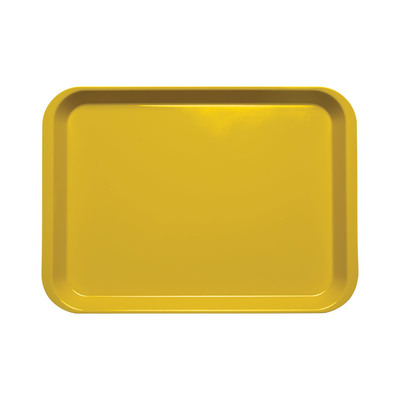 Tray Flat B-Lok Neon Yellow Sterilizable - No Dry Heat