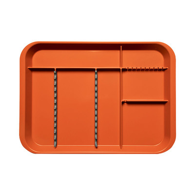 Tray Mini F Neon Orange Sterilizable-No Dry Heat