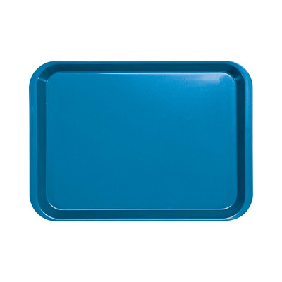 Tray Flat B-Lok Neon Blue Sterilizable-No Dry Heat