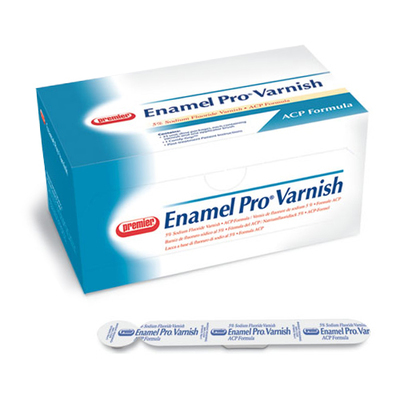 Enamel Pro Clear Bubblegum Varnish 5% Sodium Fluoride 35 X .25ml