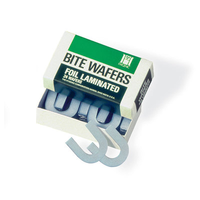 Bite Wafers Foil-Laminated (24) Light Blue Doubles (Hygenic)