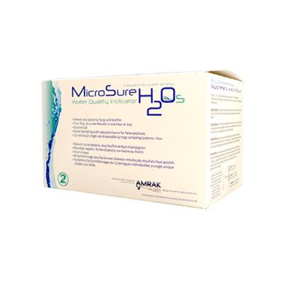 Microsure H2Os Pkg/12 Tests Syringe Sampling System