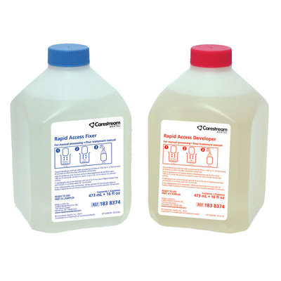 Rapid Access Twin Pack 2-500ml 1 ea Developer/Fixer ****Hazardous item – Item may require additional shipping and/or handling charges.****
