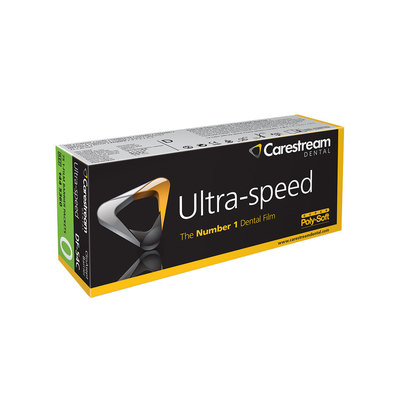 Ultra-Speed DF-54C Poly with Clinasept #0 1-Film Pk/75