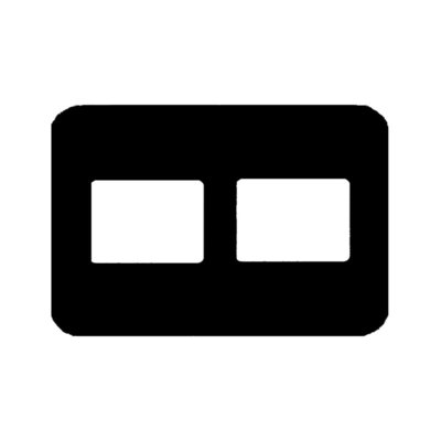 Pocket Mounts 602A #2 Film (100) 2-3/4"x4" Black