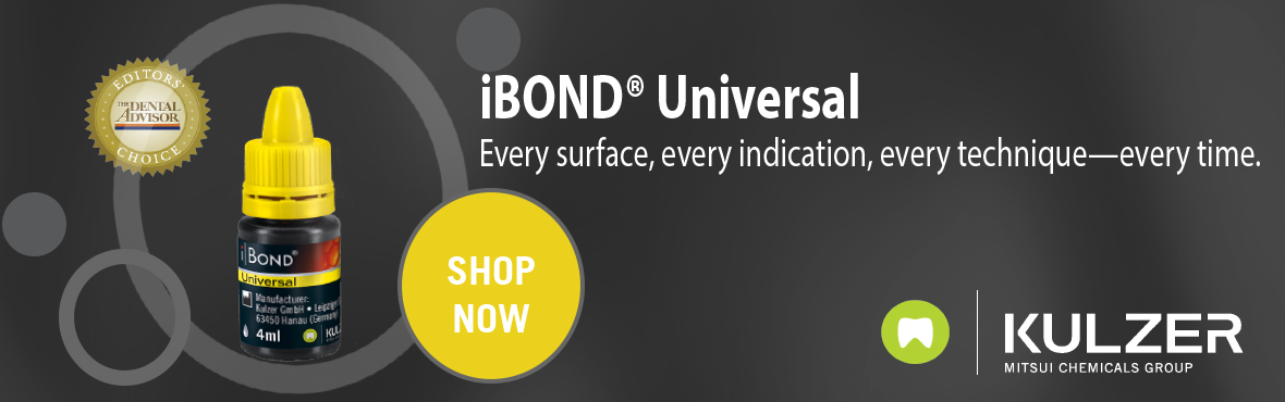 Kulzer's iBond Universal - Every surface, every indication, every technique – every time!