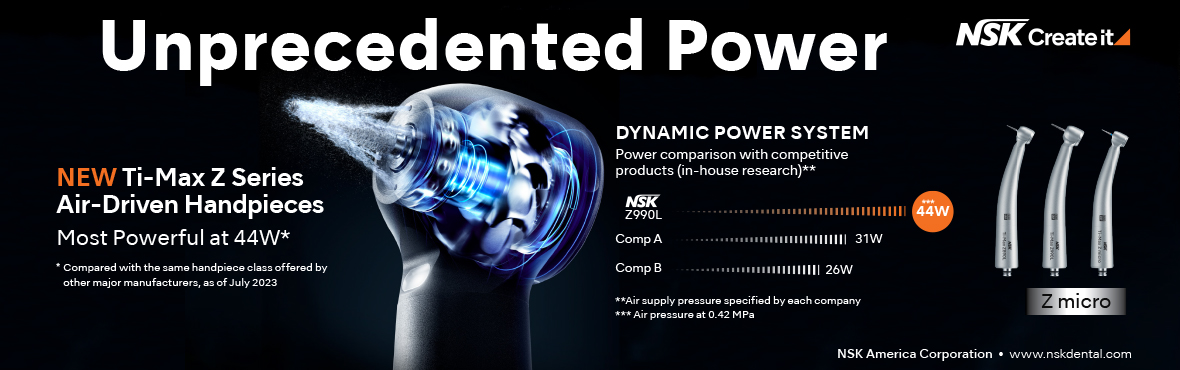 Unprecedented Power! The NEW Ti-Max Z Series Air-Driven Handpieces!