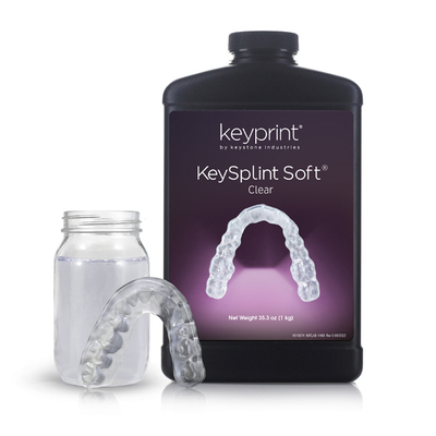 KeySplint Soft Clear 1 kg  Splint / Nightguard / Bleach Tray Resin