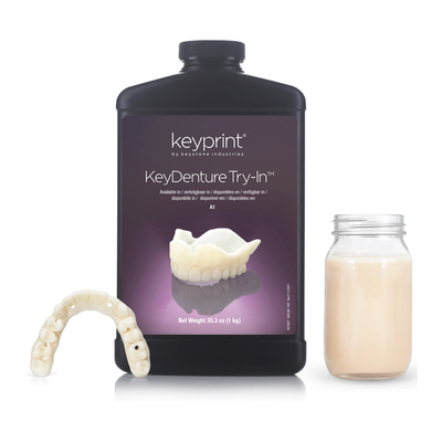 KeyDenture Try-In A1 1 kg  Resin For Fitting Dentures