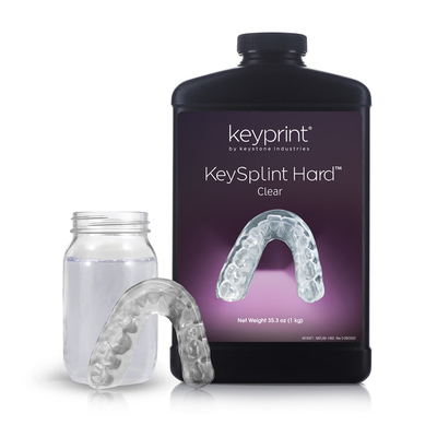 KeySplint Hard Clear 1 kg  Rigid Splint / Nightguard Resin