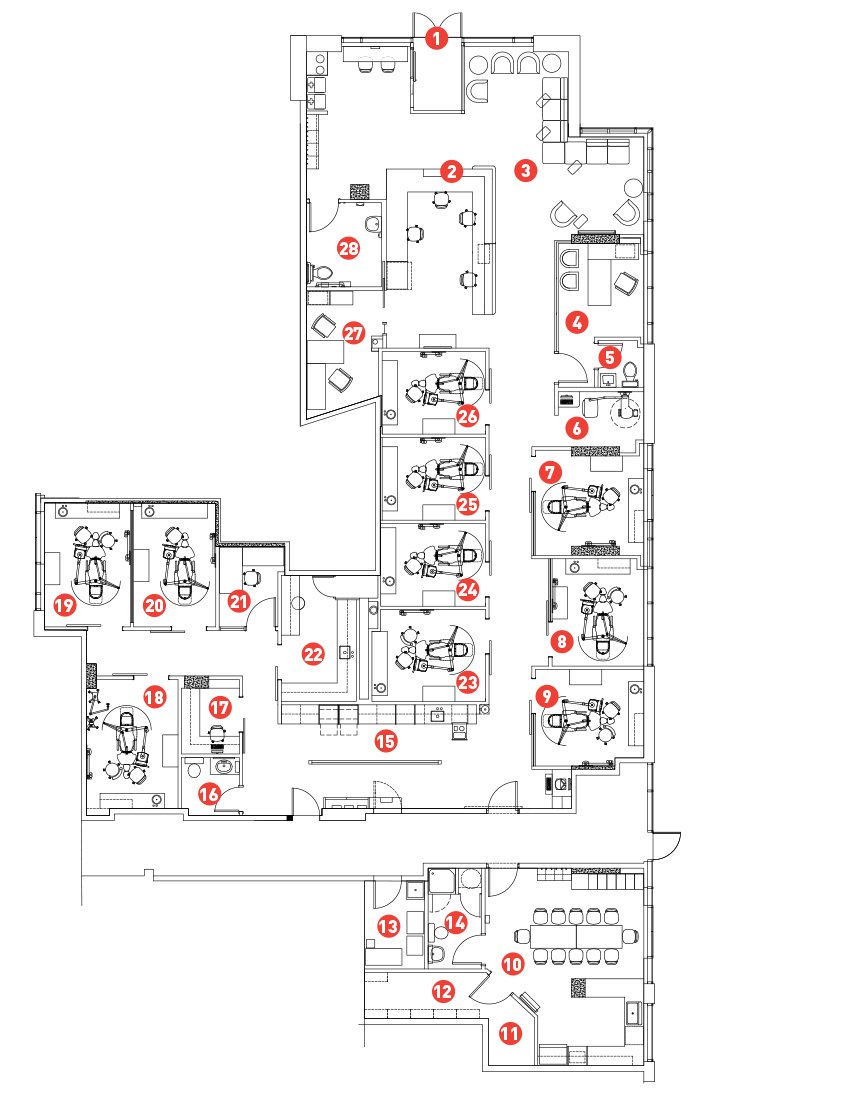 Dr. Luc Ducharme & Associates – Floor Plan